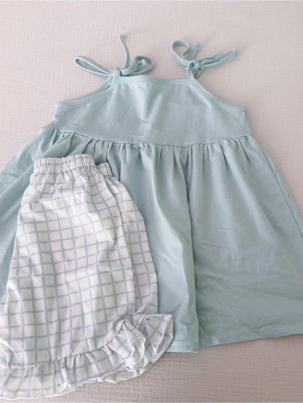 Abby & Evie tunic top & Shorts